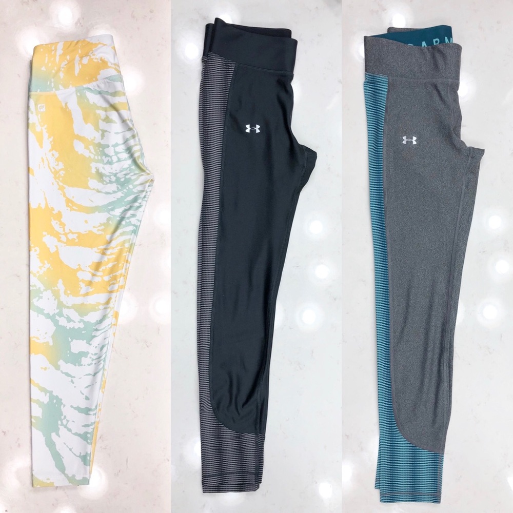 🔥Bundle 3 leggings Fabletics Under Armour🔥